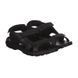 Шкіряні літні сандалії чоловічі A-10\1 чорні 45 розміру 60016 фото 3